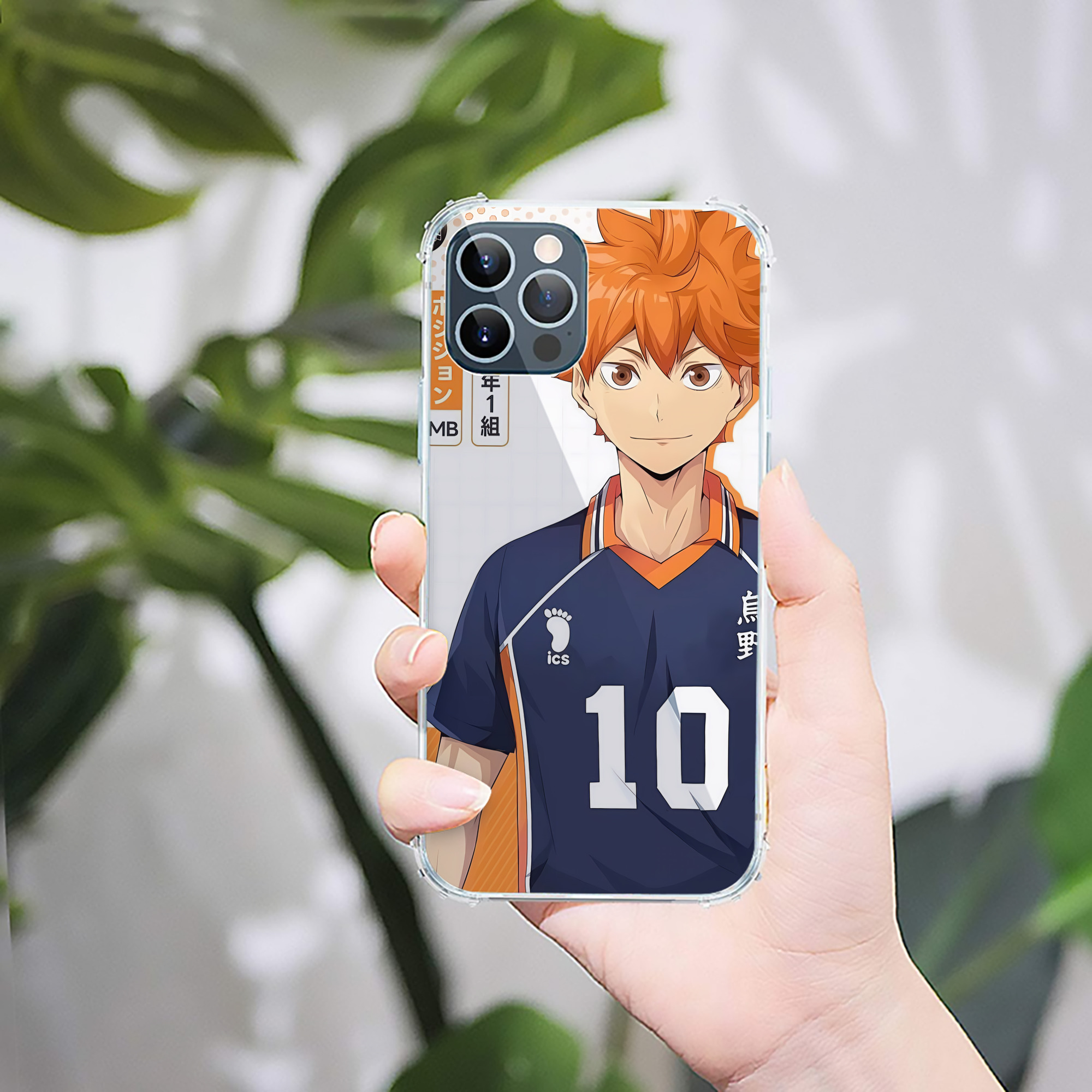 （画像用） ハイキュー!! Haikyu!! 【iPhone 12シリーズ対応】透明スマホケース（クリアソフトケース）